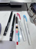 斑马牌（ZEBRA）双头荧光笔 彩虹色手账笔 学生重点划线笔标记笔 Brush柔和色系列 WFT8 蓝色 实拍图