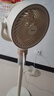 美的（Midea）空气循环扇 电风扇家用立式变频轻音卧室落地扇语音声控抗菌空气净化扇一级能效小风扇 GDI24RY  实拍图
