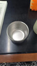 京东京造 保温杯 【茶水分离杯】焖茶杯男士女泡茶杯 316不锈钢绿色500ml 实拍图