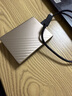 西部数据（WD）6TB 移动硬盘 type-c Ultra系列 2.5英寸 金 机械硬盘 笔记本电脑外接加密兼容Mac 大容量家庭存储 实拍图