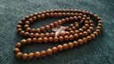 陶木缘 绿檀香手串男女款108颗佛珠手把件打磨 绿檀8mm108颗 实拍图