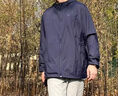 骆驼（CAMEL）小光阴 防晒衣男户外遮阳连帽清爽时尚休闲防晒服外套A012251005A 实拍图