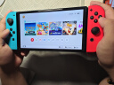 任天堂（Nintendo）Switch OLED/续航加强日版/港版便携家用ns体感游戏掌机 日版OLED红蓝64GB保税（赠共享会员） 实拍图