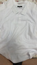 立蒙（LIMENG）珠地棉短袖T恤男士纯色保罗衫全棉翻领大码t袖衫潮 白色 170 实拍图