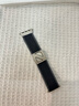MSSM适用苹果手表表带apple watch s11/10/s9/se3/ultra3尼龙磁吸扣表带iwatch表带-黑配灰38/40/41/42 实拍图