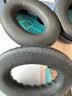 GESONGZHE【顺丰发货】适用原装博士BOSE QC35二代耳罩QC25/15耳机套QC45海绵套保护套QC Ultra耳套 QC15/25 小羊皮 黑色耳套+蓝色垫片 实拍图