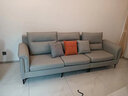 简昕沙发客厅2026新款小户型科技布沙发现代简约高靠背布艺沙发8045 实拍图