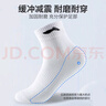 李宁（LI-NING）袜子运动袜（3双）夏季跑步羽毛球袜男女防臭吸汗生活袜篮球袜 实拍图