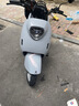 五星钻豹电动车成人60V20A长续航高速电动摩托1200W电机小龟王电瓶车 G1 真彩天鹅灰/合金白 实拍图