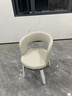 真皮餐椅家用新款靠背餐厅现代简约设计师意式轻奢高级感餐桌椅子 餐椅黑钛金【超纤皮】 实拍图