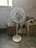 美的（Midea）【品质推荐】七叶轻音柔风电风扇/家用省电落地扇/台式电扇/广角摇头节能宿舍小型风扇 SAE35CA 实拍图