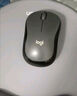 罗技（Logitech）M221 轻音鼠标 无线鼠标 办公鼠标 对称鼠标 带无线微型接收器 雾霭蓝 实拍图