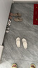 卡骆驰crocs洞洞鞋贝雅男鞋女鞋轻便耐磨一脚蹬拖鞋休闲鞋|10126 白-100 37 /38(230mm) 实拍图