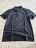 拇指白小T短袖polo衫男士春夏透气商务休闲翻领白小丅 藏青色 5XL  实拍图