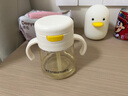 皇宠儿童牛奶杯一岁以上学饮水杯弹盖吸管杯直饮奶瓶260ml+杯套 实拍图