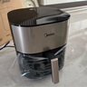 美的（Midea）小炎烤空气炸锅双热源 可视免翻面 家用智能触控 6L实用大容量 金属腔体 烤箱空气炸锅一体KZC6054 实拍图