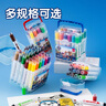 得力（deli）36色易水洗水彩笔汪汪队立大功可水洗印章头涂鸦画画学生儿童绘画笔王子蓝女孩儿童礼物 实拍图