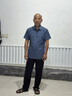 老爷车（LAOYECHE）父亲节礼物实用送爸爸夏季套装凉感短袖T恤男士防晒两件套衣服 实拍图