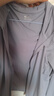 特步防晒衣女夏装绵绵冰3.0冰丝透气UPF50+抗紫外线运动服户外外套 奶灰色 M 实拍图