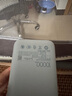 小米（MI）【3C认证】小米充电宝移动电源 10000  自带线双向快充口袋版 电源 灰蓝色可上飞机/火车 实拍图