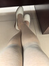 浪莎（LangSha）空调袜过膝丝袜女空调房护膝盖小腿保暖夏季薄拼接丝袜3双 实拍图