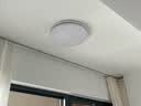 街派圆形LED超大超亮吸顶灯1米客厅灯卧室教室工程大气简约现代灯 白色加黑线 40cm高亮白光36W 实拍图