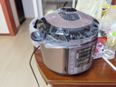 美的（Midea） 电压力锅电高压锅家用大容量多功能定时预约高压电饭煲电饭锅 可煮小米粥2-3-5-8人用 国家补贴 尊享款 行业TOP【4-10人  双胆】 5L 实拍图
