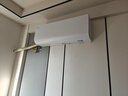 海尔空调1.5匹1匹挂机净省电plus一级能效变频冷暖内外机自清洁双排铜管上门安装以旧换新补贴20% 1.5匹 一级能效 0.5℃控温+新省电率提升38% 实拍图