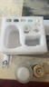 美的（Midea）净水器水龙头台式前置净水机家用厨房过滤器自来水直饮超滤机可视化可清洗滤芯除垢除氯 一机6芯【六年免换芯】 实拍图