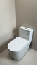 九牧（JOMOO） 11322-2-2/31KA-1抗菌一级水效大冲力马桶虹吸式加坐便器305坑距 实拍图