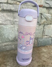 膳魔师（THERMOS）儿童保温吸管直饮杯库洛米316不锈钢男女学生开学必备水壶500ml粉 实拍图
