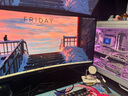 华硕VG34WQML5A战影34英寸电竞显示器2K WQHD曲面带鱼屏HVA 250Hz高刷HDR400 95%DCI-P3广色域HDMI2.1 实拍图