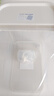 乐扣乐扣（LOCK&LOCK）米桶五谷杂粮箱大容量翻盖米箱 HPL561WHT白色-10L 实拍图