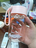 富光塑料水杯BB杯子女生夏季高颜值便携简约随行可爱泡茶杯家用耐热 蜜桃粉【茶隔+精准刻度】370ml 实拍图