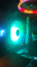 乔思伯（JONSBO）CR-1300 EVO彩色版 CPU风冷散热器(4热管/七彩光效/PWM风扇/128mm/多平台/附硅脂) 实拍图