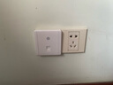 公牛无线网WIFI路由器插座开关面板墙壁86型智能酒店别墅ap家用金色 墙壁式无线WiFi（白色） 实拍图