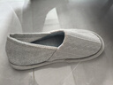 果洛菲月子鞋产后包跟孕妇鞋春秋坐月子秋冬女夏季孕妇鞋 灰色 42-43 实拍图