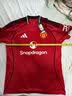 阿迪达斯（adidas）男 足球系列 MUFC H JSY 短袖 JI7428 红色  2XL  实拍图