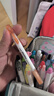 三菱（uni）双头荧光记号笔学生作业手账绘画标记笔彩色笔细0.4mm粗4mmPUS-103T5色烟色系套装 实拍图