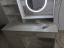 众淘梳妆台小户型化妆桌小型化妆台化妆桌卧室化妆梳妆台卧室 加长LED灯两柜一抽+凳子100cm 实拍图