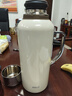 京东京造 茶壶 时光煮茶具闷茶烧水茶壶养生保温瓶 316不锈钢珍珠白1L 实拍图