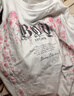 BOY LONDON【繁花】潮牌情侣款短袖樱花翅膀花卉印花T恤N01712 白色 XS 实拍图
