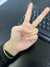兴颖纯金包银手镯古法黄金手镯女素圈24K足金传承结婚礼物999实心首饰 金1.4克-总重约30克-58圈口素圈手镯 实拍图