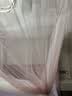 无印良品家用U型升级双层纱导轨蚊帐 三开门1.8x2米床 玫瑰粉【加密网眼】 实拍图