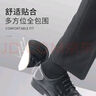 思梅皮鞋磨脚后跟贴男士鞋大改小神器防掉跟鞋后跟内贴皮鞋专用半码垫 5D泡棉防滑款-黑色【2双装】 3mm薄款【男士大半码使用】 实拍图