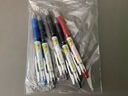 斑马牌（ZEBRA）JJ77不晕染速干中性笔日本JJ15升级版低重心按动水笔mjf-0.5笔芯学生刷题考试0.4荧光笔不晕染限定 【5支】3黑1蓝1红 0.5mm 实拍图