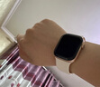 Apple/苹果 Watch Series 10 智能手表GPS款42毫米玫瑰金色铝金属表壳淡桃粉色运动型表带S/M MX1R3CH/B 实拍图