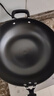 炊大皇（COOKER KING）传世34cm炒锅 无涂层铁锅铸铁锅 电磁炉通用炒菜锅 C34D2 实拍图