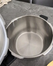 苏泊尔（SUPOR）304不锈钢5.2L压力锅22cm【3-5人适用】快煮防爆高压锅电磁炉通用 实拍图
