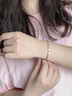 礼意久久【施华洛世奇锆】一克拉纯银手链女生日礼物女生高级感送女友老婆 实拍图
